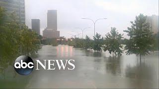 Greater Houston remains paralyzed as Harvey rages