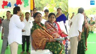 YS Jagan And YS Vijayamma Visuals | YS Bharathi | YS Jagan Christmas Prayers | @SakshiTVLIVE