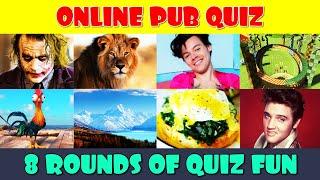 Pub Quiz (Part 1) | Online Pub Quiz  