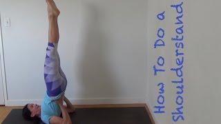 Yoga Shoulderstand For Beginners Salamba Sarvangasana With Shana Meyerson YOGAthletica