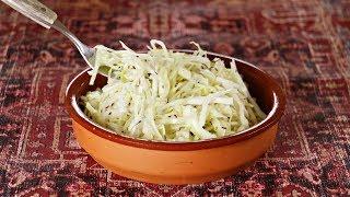 Kupus salata kao iz restorana - salata od slatkog kupusa - kupus salata recept - cabbage salad