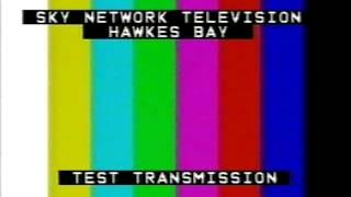 Sky Network - Television Hawke's Bay - Test Transmission - 23 March 1994