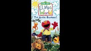 Closing To Elmo's World: The Great Outdoors! (2003 VHS)