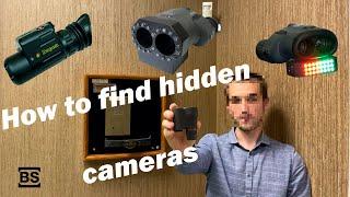 Guide how to find hidden cameras (PinHole)