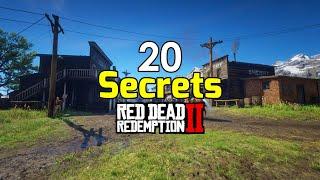 20 Secrets That Players Never Noticed in Free Roam - RDR2