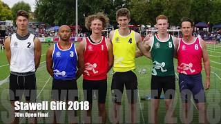 Stawell Gift 2018 - 70m Open, won by Aidan Green