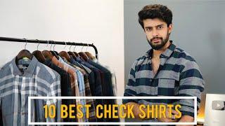 10 BUDGET CHECK SHIRTS FOR MEN 2023 | BUDGET SHIRTS HAUL FOR MEN