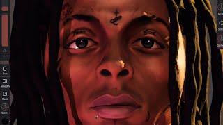 HOW I "Sculpting Lil Wayne on iPad Pro ( NOMAD )