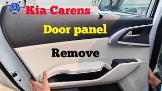 How to Remove Door Panel of Kia Carens Car.  Kia Carens door panel Remove.