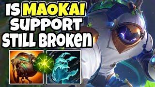 Challenger support tests to see if Maokai Support is S tier - Maokai support- 14.6 League of Legends