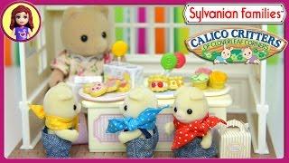 Sylvanian Families Calico Critters Sweets Store Bakery Unboxing Review and Play - Kids Toys