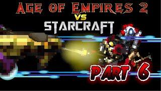 AOE2 Vs StarCraft Part 6  #ageofempires#starcraft#animation#parody