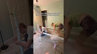 Весь дом под снос, зато кроватка уже есть красивая) #ремонт #своими руками #домвамерике