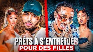 CHRIS BROWN VS QUAVO : LA FOLLE HISTOIRE D'UNE GUERRE POUR LE S*XE? ( LES DESSOUS DU BEEF)