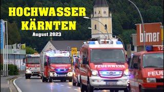 Großeinsatz in Kärnten | HOCHWASSER, UNWETTER