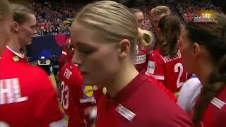 Women's HB. World Ch. Denmark/Norway/Sweden 2023 - Semi-finals. Denmark vs. Norway