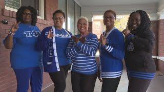 The Delta Nu Zeta Chapter of Zeta Phi Beta Sorority Inc. gives back to the community