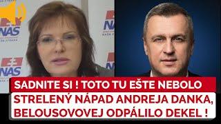 TOTO ešte v NR SR nebolo! Anna Belousovová reaguje na strelený nápad Andreja Danka