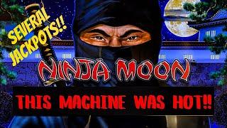 ️ AMAZING BONUSES and SEVERAL JACKPOT HANDPAYS on DOLLAR STORM NINJA MOON ️