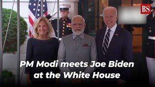 PM Modi meets US President Joe Biden and First Lady Jill Biden at White House | Modi in USA