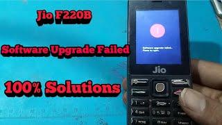 JioF220B Software Upgrade Failed Solution