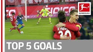 Top 5 Goals on Matchday 20 - Bailey, Kagawa, Coman and More