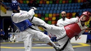 Muhammed Emin Yıldız (Ankara) Yiğitcan Kılıç (Ankara) Büyükler Türkiye Taekwondo Şamp. 74 kg FİNAL