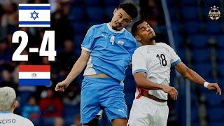 israel vs paraguay | 2-4 | RESUMEN | fútbol masculino juegos olímpicos de parís 2024