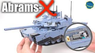 The Only ABRAMS-X Out Of Bricks /w Full Interior - 12Go 96005  (Speed Build Review)