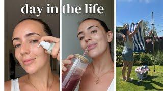 DAY IN THE LIFE | OUR NEW HOUSE, UNPACKING SUITCASES + SKINCARE