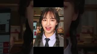 리즈 중학교 때 찍은 광고(아기감귤시절)