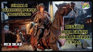 ¡¡LO NUEVO DE LA SEMANA!! ROL EN DESCUENTO, ROPA LIMITADA, REGALOS Y MAS EN RED DEAD ONLINE.