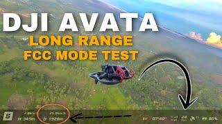 DJI AVATA | LONG-RANGE WITH UNLOCK FCC MODE, THE SIGNAL IS AMAZING!!!!100000% SUCCEED!!!