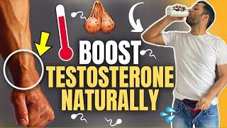 How to BOOST Testosterone Naturally Fast  | Sperm Killing Mistakes Men Make  | ANKIT TV