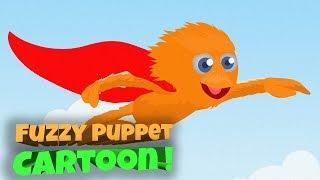 Cartoons For Kids Surprise Funny Toddler Cartoon and Animation Learn Colors by Fuzzy Puppet