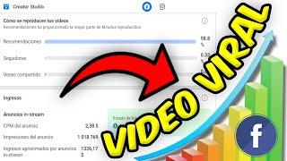 How to make a MONETIZED video VIRAL on FACEBOOK | How to MAKE a video go VIRAL on FACEBOOK