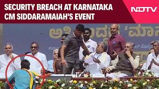 Bengaluru News | Security Breach At Karnataka CM Siddaramaiah's Event In Bengaluru