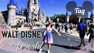 Walt Disney World Vlogs 2022 -  Magic Kingdom  - Tag 1 - Januar 2022