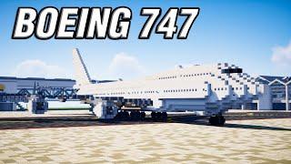 Minecraft Boeing 747 Jet Tutorial