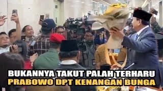 BUKAN TAKUT TAPI TERHARU, PRABOWO PAMIT HINGGA DAPAT KENANGAN BUNGA