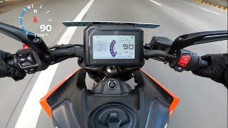 KTM Duke 250 HIGHWAY REVIEW | Vibrations & RPM at All Cruising Speeds