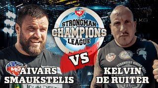 Clash Of The Titans | Aivars Smaukstelis vs Kelvin de Ruiter | Strongman Champions League