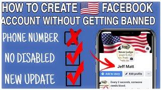 How to Create USA Facebook Account Without Disabled - Create USA Facebook Account