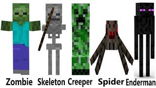 Sound from each minecraft hostile mob