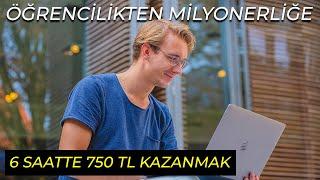 Öğrencilikten Milyonerliğe Giden Yol! İnternetten para kazanma - öğrenciler için para kazanma