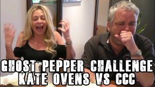 Ghost Pepper challenge: Kate Ovens Vs Chilli Club 