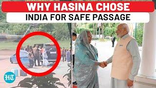 Not India, Sheikh Hasina's Final Destination Is… | Why Bangladesh Ex-PM Chose Delhi For Safe Passage