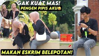 NGAKAK! MAKAN ESKRIM BELEPOTAN DEPAN CEWEK - Part6