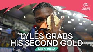 Noah Lyles completes magic sprint double  | World Athletics Championships Budapest 23