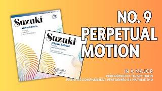 No. 9 Perpetual Motion (with Variation) Play Along | Shinichi Suzuki | Suzuki Violin School Volume 1